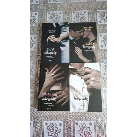 Jennifer Probst Milliárdosfeleségek 1-4. (Érdekházasság, Trükkös házasság, Elhibázott házasság, Eltervezett házasság)