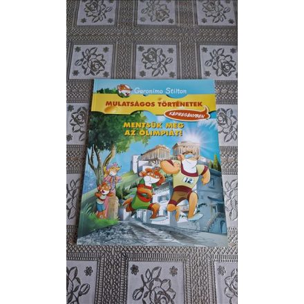 Geronimo Stilton Mentsük meg az olimpiát! - Képregény