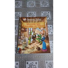   Geronimo Stilton Mentsük meg Leonardo da Vincit! - Képregény