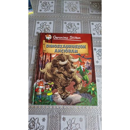 Geronimo Stilton Dinoszauruszok akcióban - Képregény