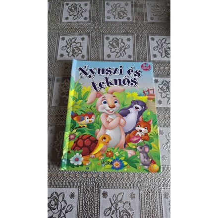 Nyuszi és teknős - 3D mesekönyv