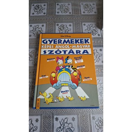 Walt Disney Gyermekek képes angol-magyar szótára