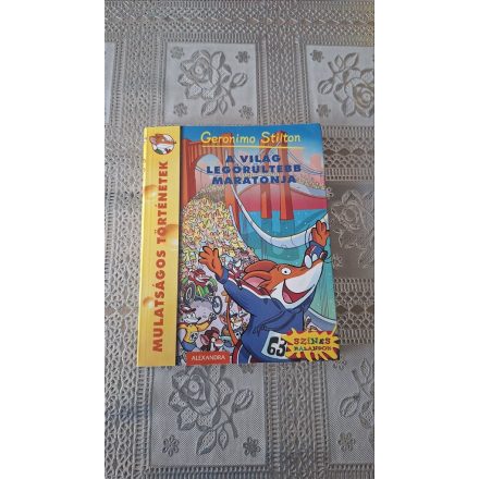 Geronimo Stilton A világ legőrültebb maratonja